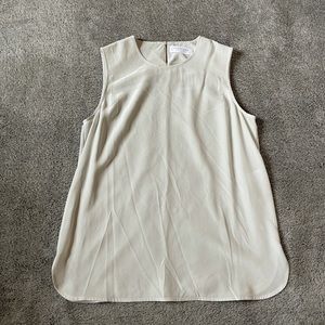 Everlane Ivory Silk Tank